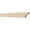 Ekena Millwork 2in. W x 4in. H x 36in. L Crestline Woodgrain TimberThane Rafter Tail, Primed Tan RFTUR02X04X36CRERCPR - alternate 1